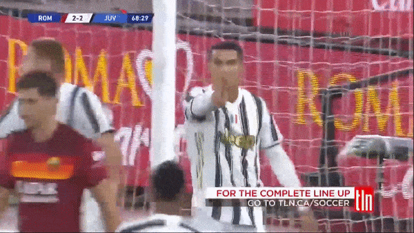 AS Roma - Juventus 2-2: Veretout lập công, Ronaldo 'cân team' gỡ hòa, Rabiot nhận thẻ đỏ