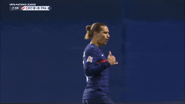 Croatia - Pháp 1-2: Griezmann sút tung lưới mở tỷ số, Vlasic gỡ hòa, Mbappe ghi bàn quyết định