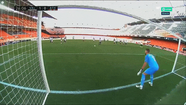 Valencia - Athletic Bilbao 2-2: Rượt đuổi điểm số, Carlos Soler sút penalty mở bàn, Villalibre gỡ hòa, Escudero sút penalty, Manu Vallejo lại gỡ hòa