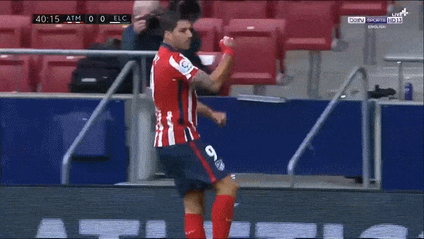 Atletico Madrid - Elche 3-1: Ngôi sao khoe tài, Luis Suarez lập cú đúp, Diego Costa tỏa sáng từ chấm penalty 