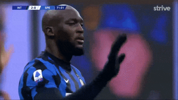 Inter Milan - Spezia 2-1: Hakimi khai bàn, Lukaku lập công trên chấm penalty, HLV Antonio Conte bám đuổi AC Milan