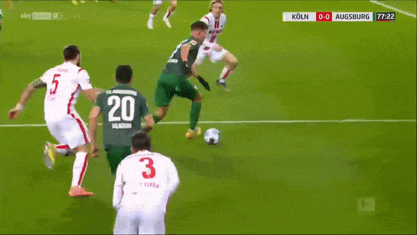 Koln - Augsburg 0-1: Florian Niederlechner kiến tạo như đặt, Iago dễ dàng lập công