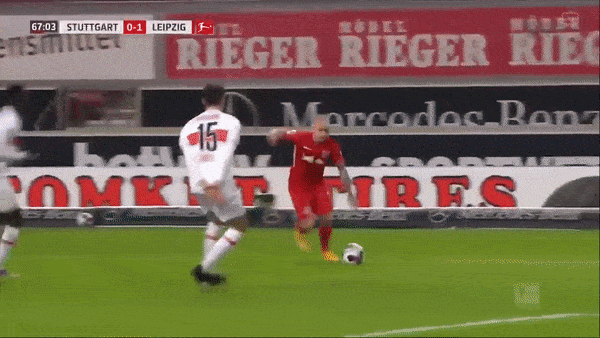 Stuttgart - RB Leipzig 0-1: Emil Forsberg hỏng penalty, Daniel Olmo đệm lòng cận thành giành chiến thắng