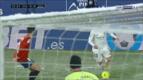 Osasuna - Real Madrid 0-0: Modric, Hazard, Asensio, Casemiro, Benzema kém duyên ghi bàn, Real bị cầm chân