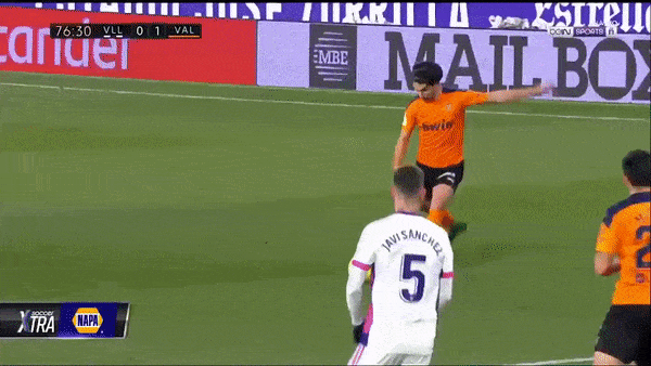 Valladolid - Valencia 0-1: Jose Gaya kiến tạo, Carlos Soler ghi siêu phẩm từ ngoài vòng cấm