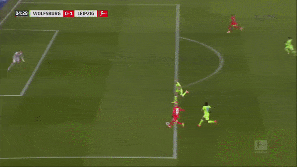 Wolfsburg - RB Leipzig 2-2: Mukiele khai bàn, Wout Weghorst gỡ hòa, Renato Steffen nâng tỷ số, Orban lại gỡ hòa