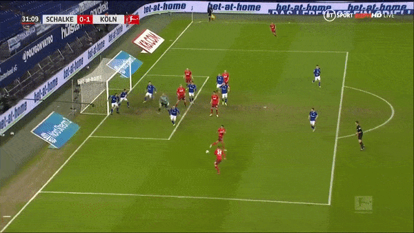 Schalke 04 - Koln 1-2: Rafael Czichos đánh đầu cận thành, Matthew Hoppe gỡ hòa, Jan Thielmann ấn định chiến thắng phút 90