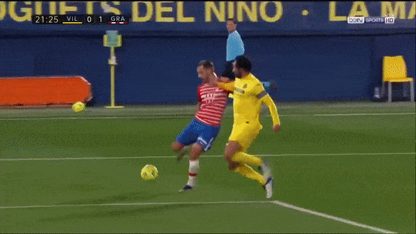 Villarreal - Granada 2-2: Soldado mở bàn, Ruben Pena gỡ hòa, Moi Gomez ghi bàn, Kenedy gỡ hòa, Yan Eteki nhận thẻ đỏ phút 90
