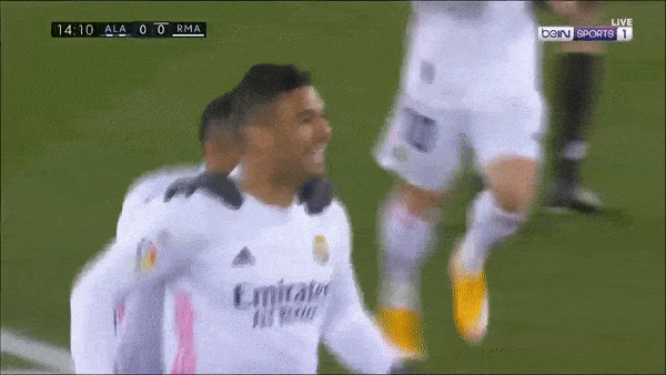 Alaves - Real Madrid 1-4: Casemiro khai bàn, Benzema, Hazard lần lượt tỏa sáng hạ gục chủ nhà, Zidane bám đuổi ngôi đầu Atletico