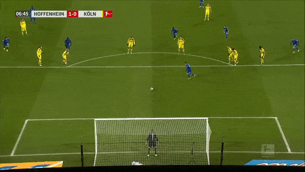 Hoffenheim - Koln 3-0: Andrej Kramaric lập cú đúp trên chấm penalty, Baumgartner cũng tỏa sáng