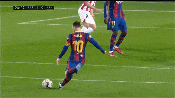 Barcelona - Athletic Bilbao 2-1: Messi vẽ 'siêu phẩm' đá phạt, Griezmann tỏa sáng, Alba bất ngờ phản lưới nhà