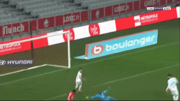 Lille - Marseille 2-0: Jonathan David đỉnh cao cú đúp chớp nhoáng giành gọn 3 điểm, Lille vượt mặt PSG dẫn đầu Ligue 1