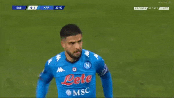 Sassuolo - Napoli 3-3: Bất phân thắng bại, 3 quả penalty, Nikola Maksimovic phản lưới nhà, Berardi, Francesco Caputo lập công, Piotr Zielinski, Di Lorenzo, Lorenzo Insigne cũng tỏa sáng