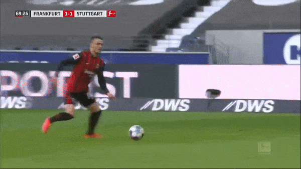 E.Frankfurt - Stuttgart 1-1: Bất phân thắng bại, Sasa Kalajdzic khai bàn phút 67, Filip Kostic lập tức gỡ hòa phút 69