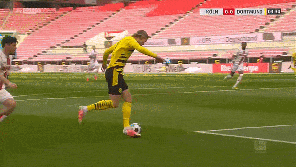 Koln - Borussia Dortmund 2-2: Duda, Jakobs xuất thần, Haaland chói sáng giúp Dortmund níu giữ 1 điểm