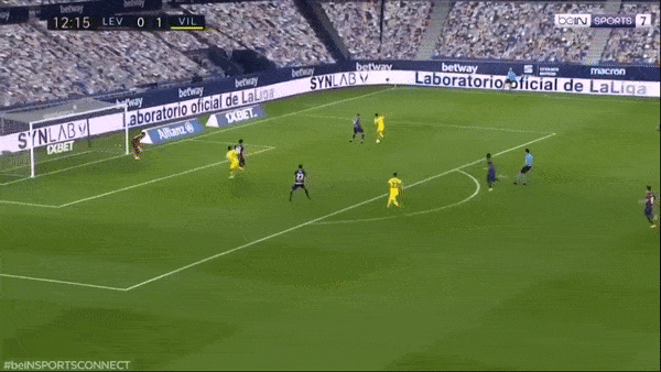 Levante - Villarreal 1-5: Sergio Postigo, Ruben Vezo phản lưới nhà, Gerard Moreno, Samuel Chukwueze tỏa sáng