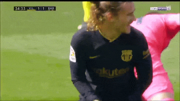 Villarreal - Barcelona 1-2: Chukwueze bất mở bàn, Griezmann lập cú đúp ngược dòng, Barca tiến sát Real, Atletico