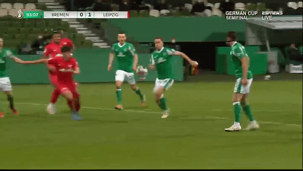 Werder Bremen - Leipzig 1-2: Giằng co phút cuối, Hwang Hee-chan khai bàn, Emil Forsberg tỏa sáng giành vé chung kết DFB CUP