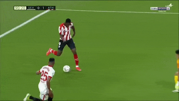 Sevilla - Athletic Bilbao 0-1: Oihan Sancet kiến tạo chớp nhoáng, Inaki Williams kịp tỏa sáng phút cuối giành 3 điểm