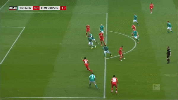 Werder Bremen - Leverkusen 0-0: Đôi công kịch tính, trận hòa đáng tiếc