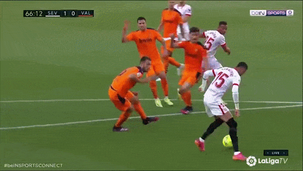 Sevilla - Valencia 1-0: Fernando kiến tạo, VAR công nhận bàn thắng của Youssef En-Nesyri
