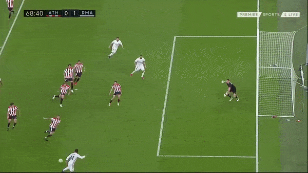 Athletic Bilbao - Real Madrid 0-1: Casemiro kiến tạo, Nacho tỏa sáng, HLV Zidane còn thua Atletico Madrid 2 điểm, quyết soán ngôi đầu La Liga	
