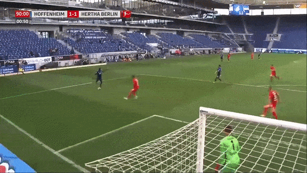 Hoffenheim - Hertha Berlin 2-1: Vladimir Darida khai bàn, Sargis Adamyan gỡ hòa và Andrej Kramaric chốt hạ chiến thắng