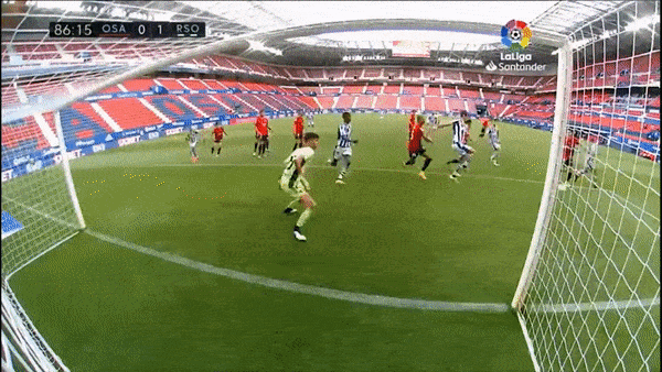 Osasuna - Sociedad 0-1: Juan Perez kiến tạo, Alexander Isak kịp tỏa sáng giành gọn 3 điểm