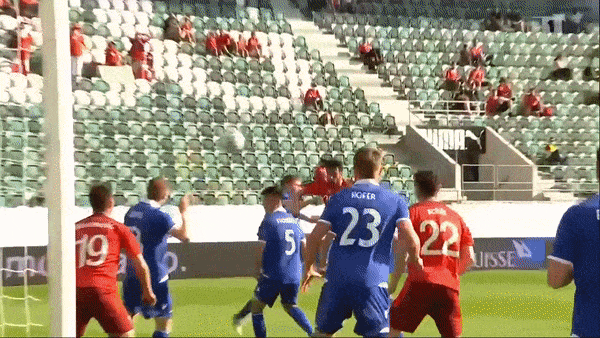 Giao hữu, Thụy Sĩ - Liechtenstein 7-0: Gavranovic xuất thần lập hattrick, Fassnacht ghi cú đúp, Noah Frick phản lưới nhà, Fernandes chốt hạ cơn mưa bàn thắng 