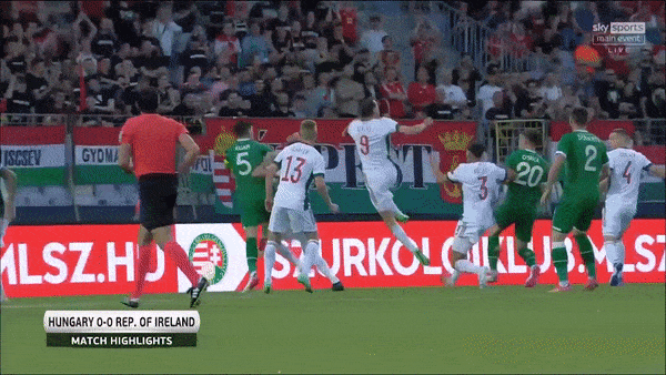 Giao hữu, Hungary - CH Ireland 0-0: Đôi công kịch tính, bất phân thắng bại 