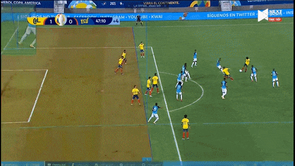 Colombia - Ecuador 1-0: VAR can thiệp, Miguel Borja kiến tạo, Edwin Cardona tỏa sáng ghi bàn duy nhất