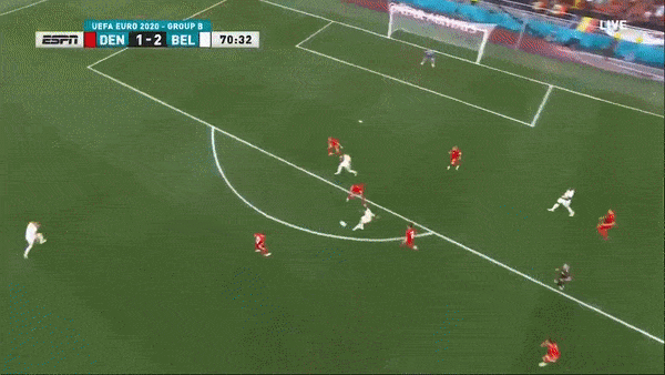 Đan Mạch - Bỉ 1-2: Yussuf Poulsen sớm gây bất ngờ, Lukaku năng nổ, Thorgan Hazard, Kevin De Bruyne chốt hạ chiến thắng thứ 2