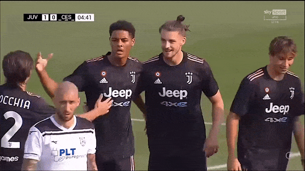 Giao hữu, Juventus - Cesena 3-1: Sao trẻ De Winter, McKennie, Malvano tỏa sáng, đón tướng mới HLV Massimiliano Allegri