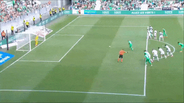 Saint-Etienne - Lorient 1-1: Vincent Le Goff mở bàn nhưng Wahbi Khazri chia điểm trên chấm penalty