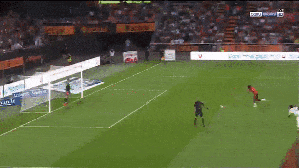 Lorient - AS Monaco 1-0: Jakobs phạm lỗi trong vòng cấm, Terem Moffi ghi bàn duy nhất từ chấm penalty, bất ngờ hạ Monaco