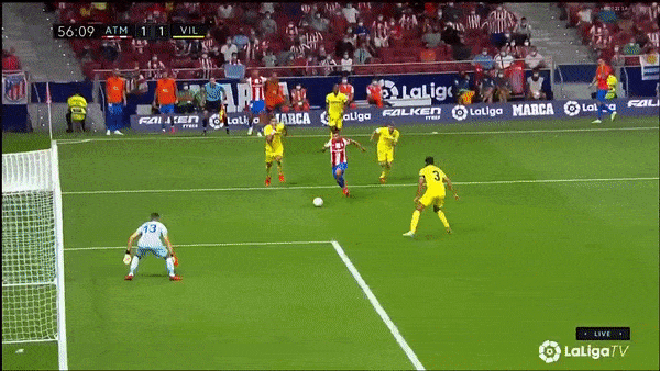 Atletico Madrid vs Villarreal 2-2: Hòa kịch tính, Trigueros mở bàn, Suarez gỡ hòa, Danjuma lập công, Mandi kịp giúp HLV Simeone chia điểm 