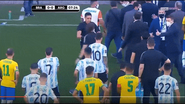  Siêu kinh điển Brazil vs Argentina, Neymar vs Messi bị hoãn do Martinez, Buendia, Lo Celso, Romero vi phạm luật cách ly COVID-19 của Brazil