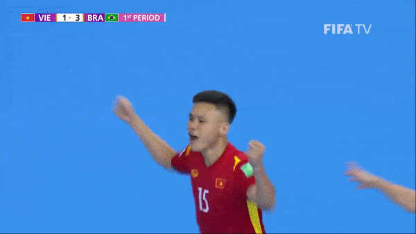 Việt Nam vs Brazil 1-9: Khổng Đình Hùng ghi bàn vào lưới Brazil, Rodrigo, Ferrao, Dieguinho, Pito quá mạnh so với các học trò HLV Phạm Minh Giang