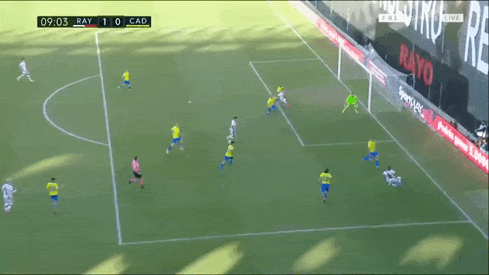 Vallecano vs Cadiz 3-1: Alvaro Garcia, Radamel Falcao, Isi Palazon áp đảo 3 bàn, Varazdat Haroyan chỉ rút ngắn cách biệt