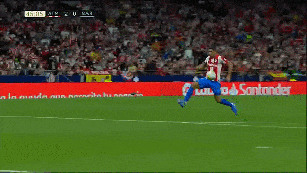 Atletico Madrid vs Barcelona 2-0: Song tấu nhịp nhàng, Luis Suarez kiến tạo Lemar mở bàn, Lemar kiến tạo Suarez tỏa sáng, HLV Simeone hạ HLV Ronald Koeman