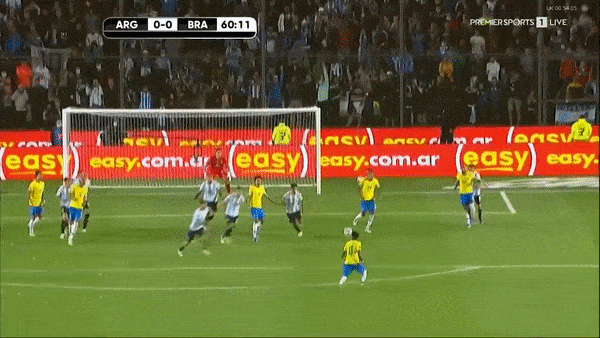 Argentina vs Brazil 0-0: Neymar vắng, Messi bị vô hiệu, Di Maria, Lautaro, De Paul kém duyên ghi bàn, Fred sút dội xà ngang, Alisson vững chãi