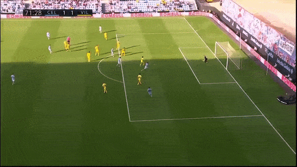 Celta Vigo vs Villarreal 1-1: Daniel Parejo kiến tạo, Alberto Moreno mở tỷ số, Brais Mendez tận dụng sai lầm của thủ môn Geronimo Rulli gỡ hòa