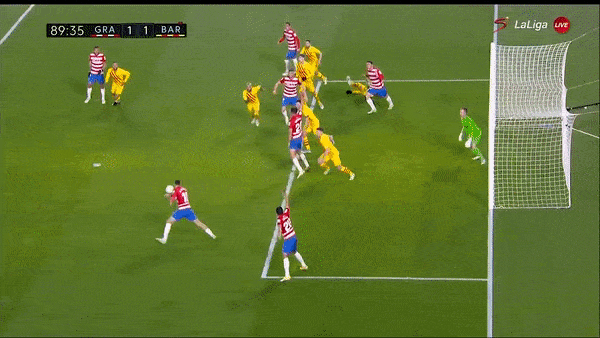 Granada vs Barcelona 1-1: De Jong mở bàn, Gavi bị thẻ đỏ, Puertas xuất sắc cầm chân Barca