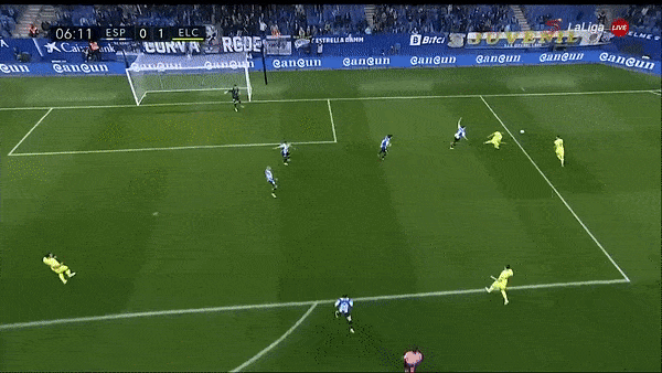 Espanyol vs Elche 1-2: Pere Milla tỏa sáng cú đúp sau 14 phút khai cuộc, Raul de Tomas rút ngắn tỷ số trên chấm penalty