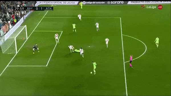 Rayo Vallecano vs Athletic Bilbao 0-1: Nico Serrano chớp thời cơ ghi bàn duy nhất