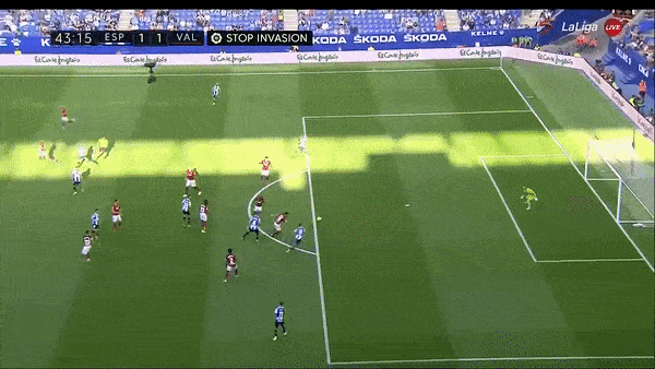 Espanyol vs Valencia 1-1: Maxi Gomez đệm bóng cận thành mở bàn, Raul Tomas sút xa gỡ hòa chia điểm xứng đáng