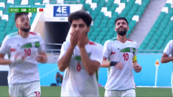 U23 Turkmenistan vs U23 Iran 2-1: Bavieh sớm ghi bàn, Sapargulyyew gỡ hòa trên chấm penalty, Caryyew chốt hạ chiến thắng quý giá