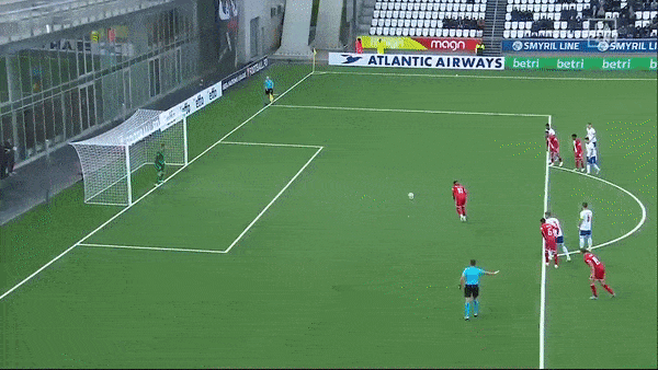 Quần đảo Faroe vs Luxembourg 0-1: Rene Joensen, Solvi Vatnhamar nhận thẻ đỏ, Gerson Rodrigues ghi bàn duy nhất từ chấm penalty