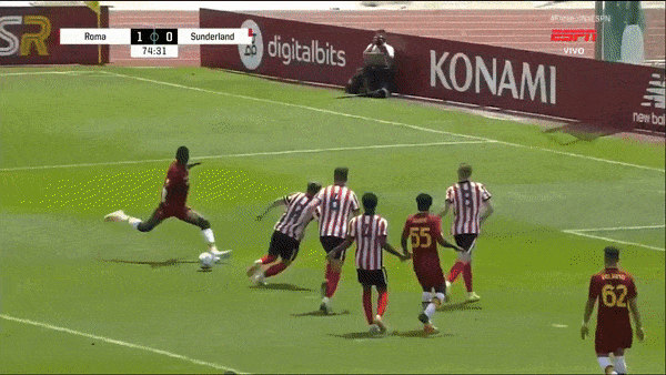 Giao hữu, AS Roma vs Sunderland 2-0: Felix Afena-Gyan tỉa bóng mở bàn, Nicolo Zaniolo chốt hạ chiến thắng dễ dàng của thầy trò HLV Mourinho