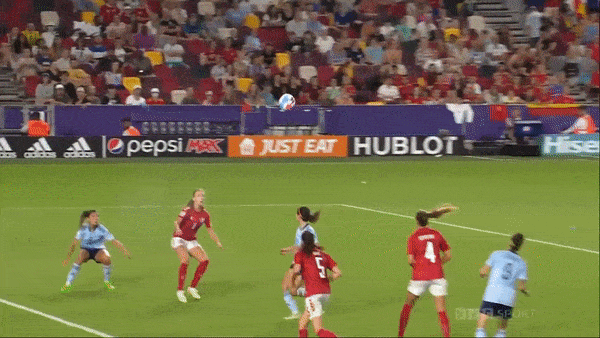 Nữ Đan Mạch vs Nữ Tây Ban Nha 0-1: Marta Cardona đánh đầu tuyệt đẹp ghi bàn phút 90 giành vé đi tiếp